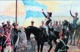taza sátira autoridad Creación de la Bandera Argentina