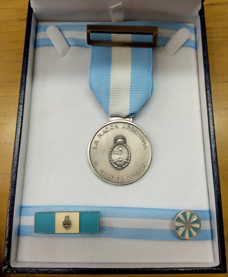 Después de 36 años condecoraron en el Congreso de la Nación a Veteranos de  Guerra de Malvinas con la medalla La Nación Argentina al Valor en Combate